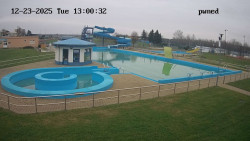 Hlavní bazén, divoká řeka