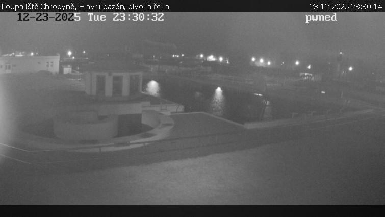 Koupaliště Chropyně - Hlavní bazén, divoká řeka - 23.12.2025 v 23:30
