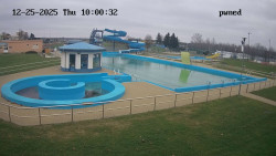 Hlavní bazén, divoká řeka