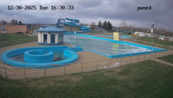 Hlavní bazén, divoká řeka