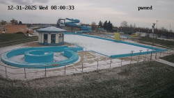 Hlavní bazén, divoká řeka