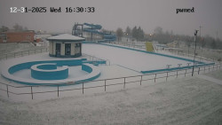 Hlavní bazén, divoká řeka