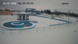 Hlavní bazén, divoká řeka