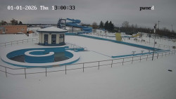 Hlavní bazén, divoká řeka