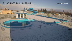 Hlavní bazén, divoká řeka