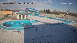 Hlavní bazén, divoká řeka