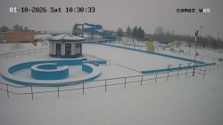 Hlavní bazén, divoká řeka