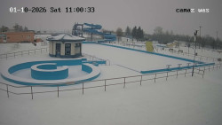 Hlavní bazén, divoká řeka