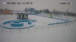 Hlavní bazén, divoká řeka