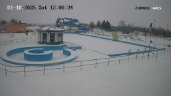 Hlavní bazén, divoká řeka