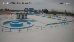 Hlavní bazén, divoká řeka