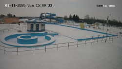 Hlavní bazén, divoká řeka