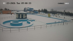 Hlavní bazén, divoká řeka