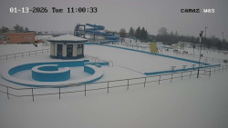 Hlavní bazén, divoká řeka