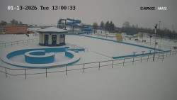 Hlavní bazén, divoká řeka