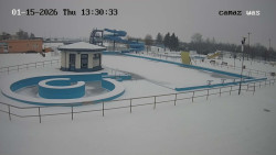 Hlavní bazén, divoká řeka