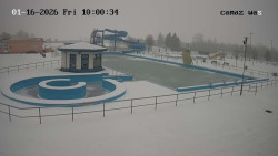 Hlavní bazén, divoká řeka