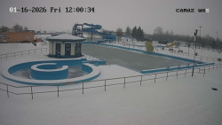 Hlavní bazén, divoká řeka