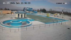 Hlavní bazén, divoká řeka