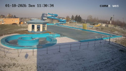 Hlavní bazén, divoká řeka