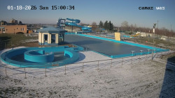 Hlavní bazén, divoká řeka