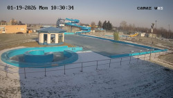 Hlavní bazén, divoká řeka