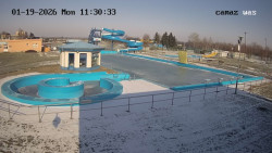 Hlavní bazén, divoká řeka