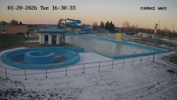 Hlavní bazén, divoká řeka