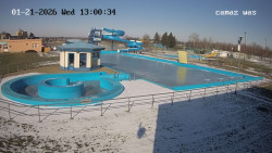 Hlavní bazén, divoká řeka