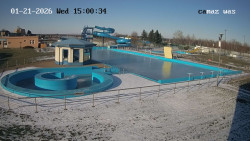 Hlavní bazén, divoká řeka