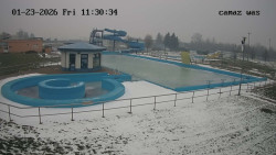 Hlavní bazén, divoká řeka