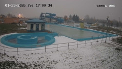 Hlavní bazén, divoká řeka