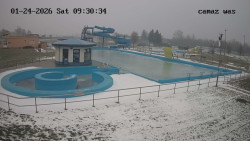 Hlavní bazén, divoká řeka