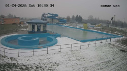 Hlavní bazén, divoká řeka