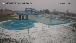 Hlavní bazén, divoká řeka