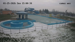 Hlavní bazén, divoká řeka