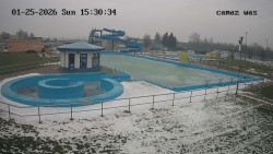 Hlavní bazén, divoká řeka