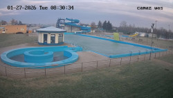 Hlavní bazén, divoká řeka