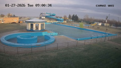 Hlavní bazén, divoká řeka