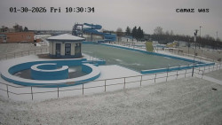 Hlavní bazén, divoká řeka