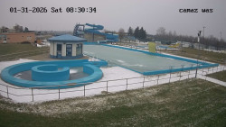 Hlavní bazén, divoká řeka