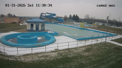 Hlavní bazén, divoká řeka