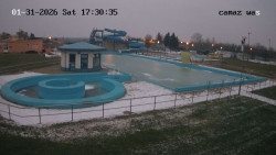 Hlavní bazén, divoká řeka