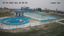 Hlavní bazén, divoká řeka