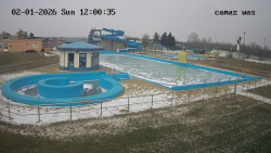 Hlavní bazén, divoká řeka