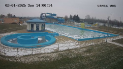 Hlavní bazén, divoká řeka