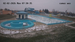 Hlavní bazén, divoká řeka