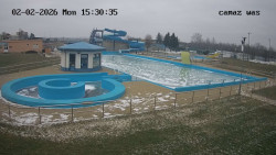 Hlavní bazén, divoká řeka