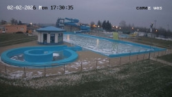 Hlavní bazén, divoká řeka