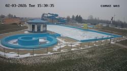 Hlavní bazén, divoká řeka